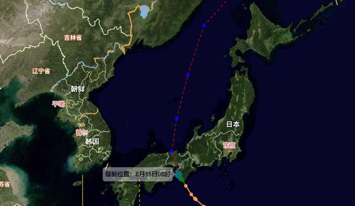 第7号台风实时路径图发布系统2023 兰恩不排除多次登陆日本